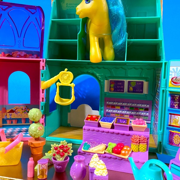 MY LITTLE PONY G3 VINTAGE 2003 BLOOMIN’ BLOSSOMS SHOP & MEADOWBR… - Picture 7 of 16